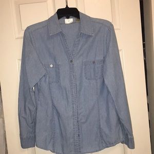 Blue jean jacket/shirt size M